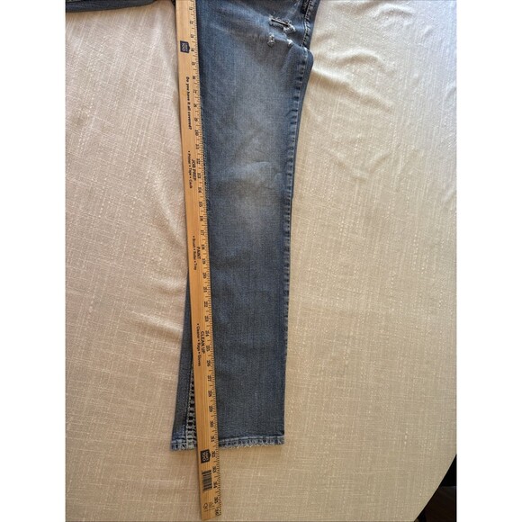 Silver Jeans SUKI Slim Boot Built Free Distressed Flap Pocket 32x33 (fits 32x32) - Picture 13 of 15